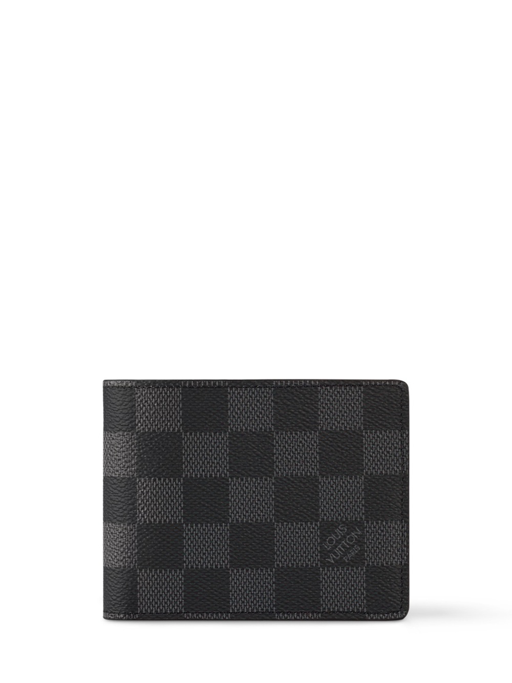 Louis Vuitton Damier Graphite Bi-Fold Wallet - Dark Gray/Black
